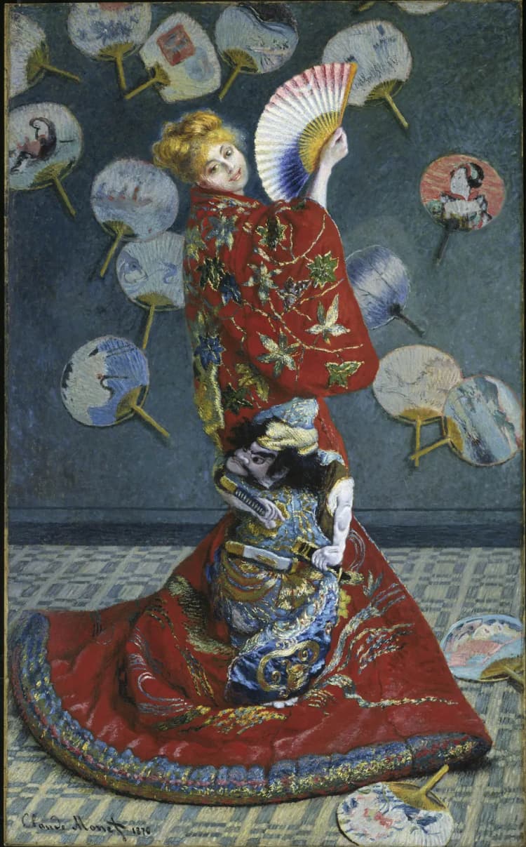 La Japonaise, Madame Monet Claude Monet - Subjektiv.art