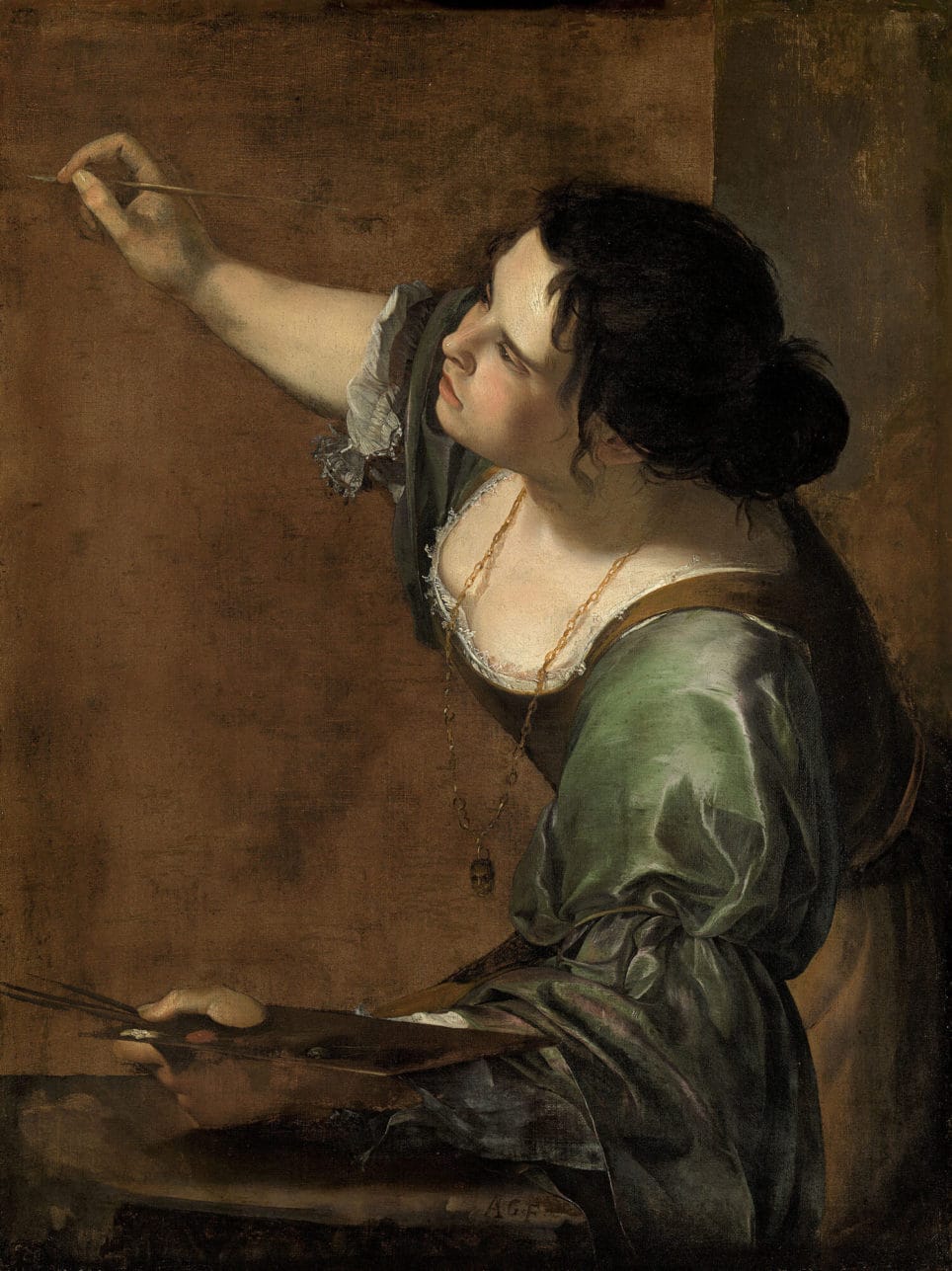 Artemisia Gentileschi, Self-Portrait as the Allegory of Painting, 1638–1639.