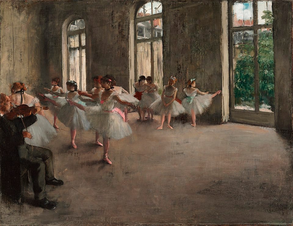 Edgar Degas, Ballet Rehearsal, 1873