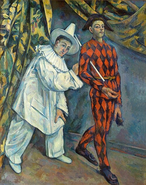 Paul Cézanne, Mardi Gras (Pierrot et Arlequin)