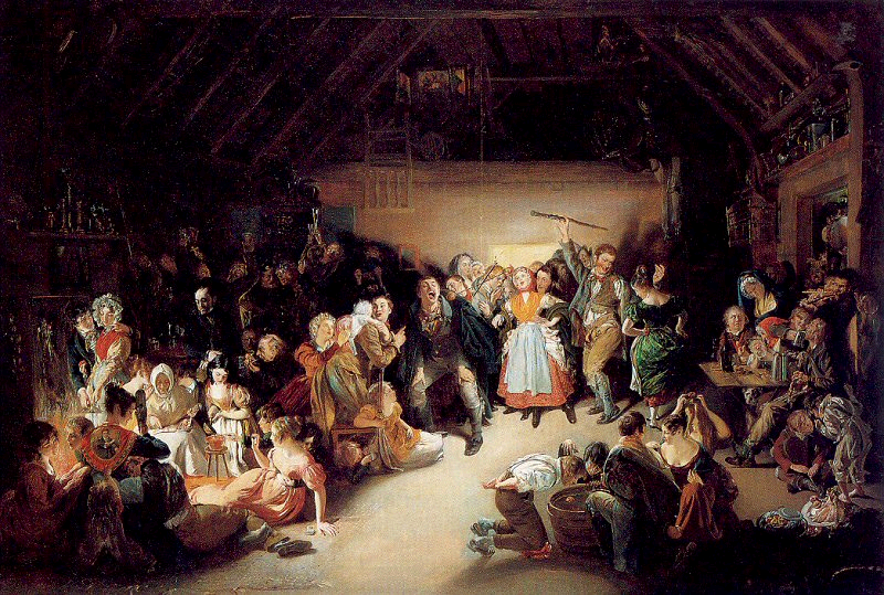 Daniel Maclise, Snap-Apple Night (All Hallows’ Eve)